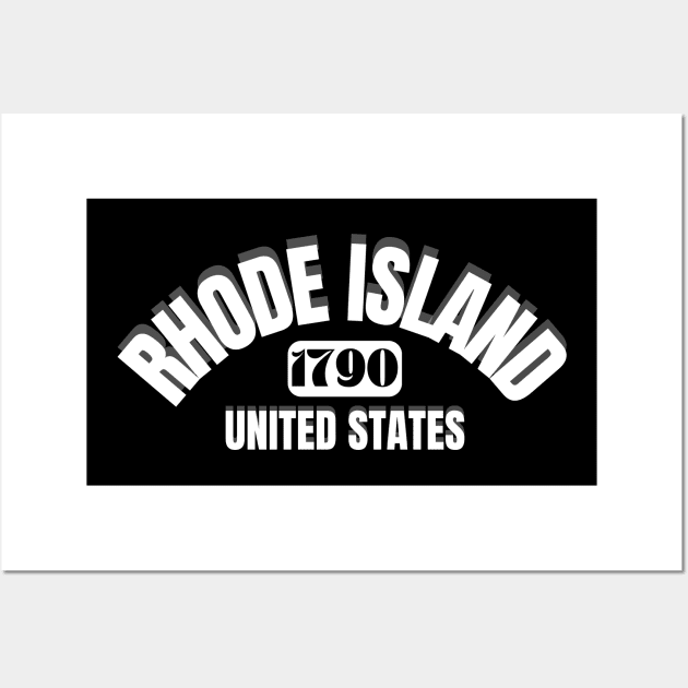 RHODE ISLAND Wall Art by Suddenly Mood